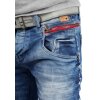 Cipo & Baxx Slim Fit Jeans Herren Stonewashed CD394 Blue W32/L34