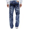 Kosmo Lupo Regular Fit Jeans Stonewashed  KM012 Blue W36/L34