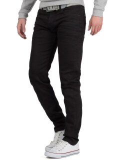 Cipo & Baxx regular fit Jeans Herren Denim CD319A Black W31/L32