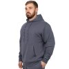 Reichstadt Regular Fit Sport Hoodie Herren Marken-Stick S-23RS034 Anthracite L