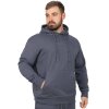 Reichstadt Regular Fit Sport Hoodie Herren Marken-Stick S-23RS034 Anthracite L