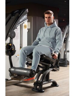 Reichstadt Regular Fit Sport Hoodie Herren Marken-Stick S-23RS034 Grey XXL