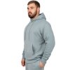 Reichstadt Regular Fit Sport Hoodie Herren Marken-Stick S-23RS034 Grey XXL