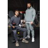 Reichstadt Regular Fit Sport Hoodie Herren Marken-Stick S-23RS034 Grey XXL