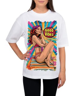 Reichstadt Damen Oversized Print T-Shirt 24RSW057