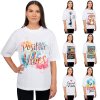 Reichstadt Damen Oversized Print T-Shirt 24RSW057