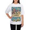 Reichstadt Damen Oversized Print T-Shirt 24RSW057