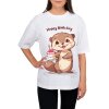 Reichstadt Damen Oversized Print T-Shirt 24RSW057