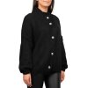 Reichstadt Relaxed Fit Strickjacke Oversized-Look 25RSW068 Black One Size