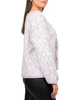 Reichstadt Damen Strickjacke 25RSW069 mit Schleifen