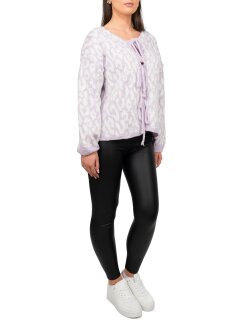 Reichstadt Damen Strickjacke 25RSW069 mit Schleifen