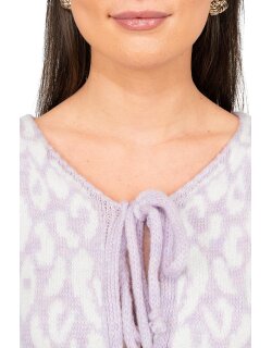Reichstadt Damen Strickjacke 25RSW069 mit Schleifen