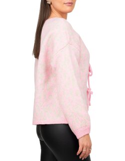 Reichstadt Damen Strickjacke 25RSW069 mit Schleifen