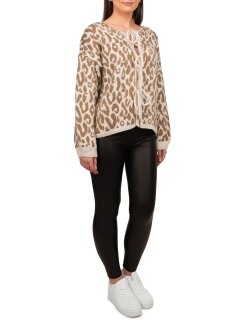 Reichstadt Damen Strickjacke 25RSW069 mit Schleifen