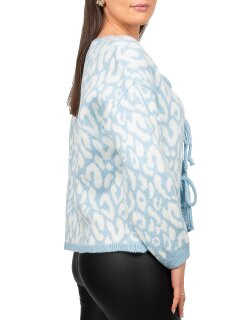 Reichstadt Damen Strickjacke 25RSW069 mit Schleifen