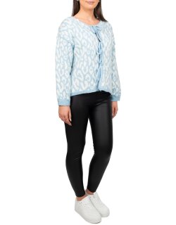 Reichstadt Damen Strickjacke 25RSW069 mit Schleifen