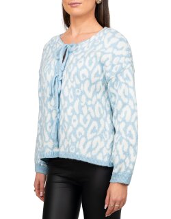 Reichstadt Damen Strickjacke 25RSW069 mit Schleifen