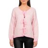 Reichstadt Damen Strickjacke 25RSW069 mit Schleifen