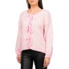 Reichstadt Damen Strickjacke 25RSW069 mit Schleifen