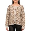 Reichstadt Damen Strickjacke 25RSW069 mit Schleifen