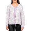 Reichstadt Damen Strickjacke 25RSW069 mit Schleifen