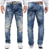 Cipo & Baxx regular fit Jeans Herren Stonewashed CD346