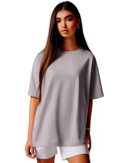 Reichstadt Oversized T-Shirt Damen Brand Stick   - 23RSW044