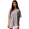 Reichstadt Oversized T-Shirt Damen Brand Stick   - 23RSW044