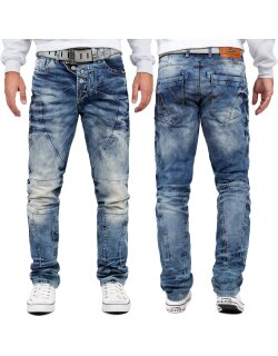 Cipo & Baxx regular fit Jeans Herren Stonewashed...