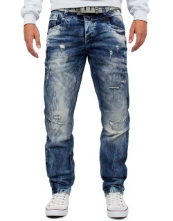 Cipo & Baxx Herren Jeans CD104 Blau
