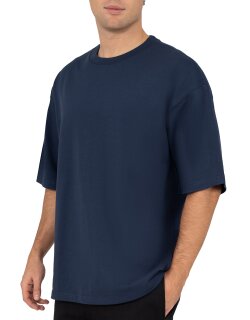 Reichstadt Oversized T-Shirt Herren  25RS070 Dark Blue XXS