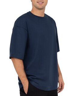 Reichstadt Oversized T-Shirt Herren  25RS070 Dark Blue XXS