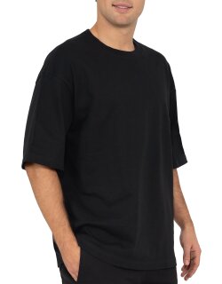 Reichstadt Oversized T-Shirt Herren  25RS070 Black XXS
