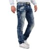 Cipo & Baxx regular fit Jeans Herren Stonewashed CD104 Blue W36/L34