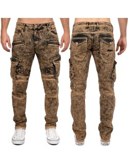 Cipo & Baxx straight fit Jeans Herren Stonewashed CD780