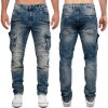 Cipo & Baxx straight fit Jeans Herren Stonewashed CD780