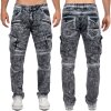 Cipo & Baxx straight fit Jeans Herren Stonewashed CD780
