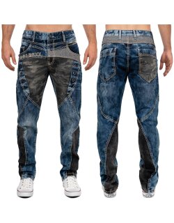 Cipo & Baxx regular fit Jeans Herren Stonewashed CD894