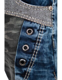 Cipo & Baxx regular fit Jeans Herren Stonewashed CD894 Blue W30/L34