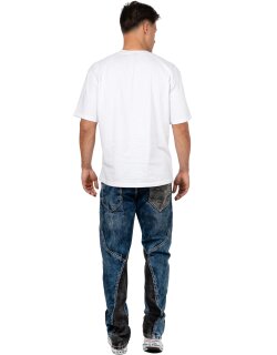 Cipo & Baxx regular fit Jeans Herren Stonewashed CD894 Blue W30/L34