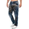 Cipo & Baxx regular fit Jeans Herren Stonewashed CD894 Blue W30/L34