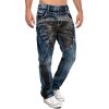 Cipo & Baxx regular fit Jeans Herren Stonewashed CD894 Blue W30/L34