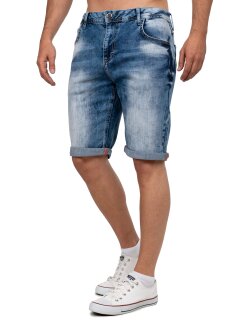 Cipo & Baxx regular fit Shorts Herren Stonewashed CK266