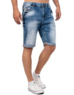 Cipo & Baxx regular fit Shorts Herren Stonewashed CK266