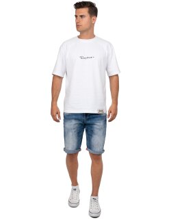 Cipo & Baxx regular fit Shorts Herren Stonewashed CK266