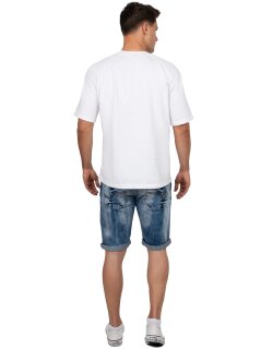 Cipo & Baxx regular fit Shorts Herren Stonewashed CK266