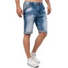 Cipo & Baxx regular fit Shorts Herren Stonewashed CK266