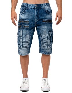 Cipo & Baxx regular fit Shorts Herren Stonewashed CK295