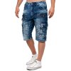 Cipo & Baxx regular fit Shorts Herren Stonewashed CK295 Blue W30
