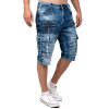 Cipo & Baxx regular fit Shorts Herren Stonewashed CK295 Blue W30